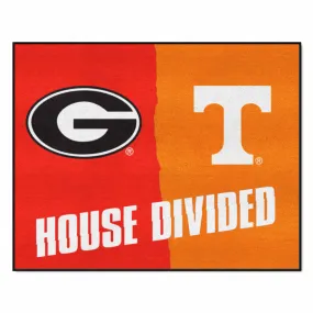 House Divided - Georgia / Tennessee House Divided House Divided Rug - 34 in. x 42.5 in.