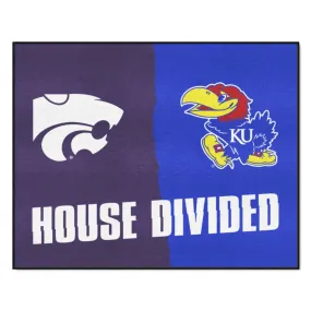 House Divided - Kansas / Kansas State House Divided House Divided Rug - 34 in. x 42.5 in.