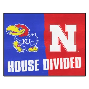 House Divided - Kansas/Nebraska House Divided House Divided Rug - 34 in. x 42.5 in.