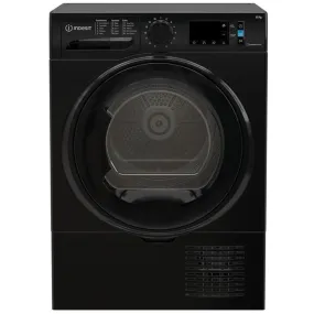 Indesit I3D81BUK 8kg Condenser Tumble Dryer - Black