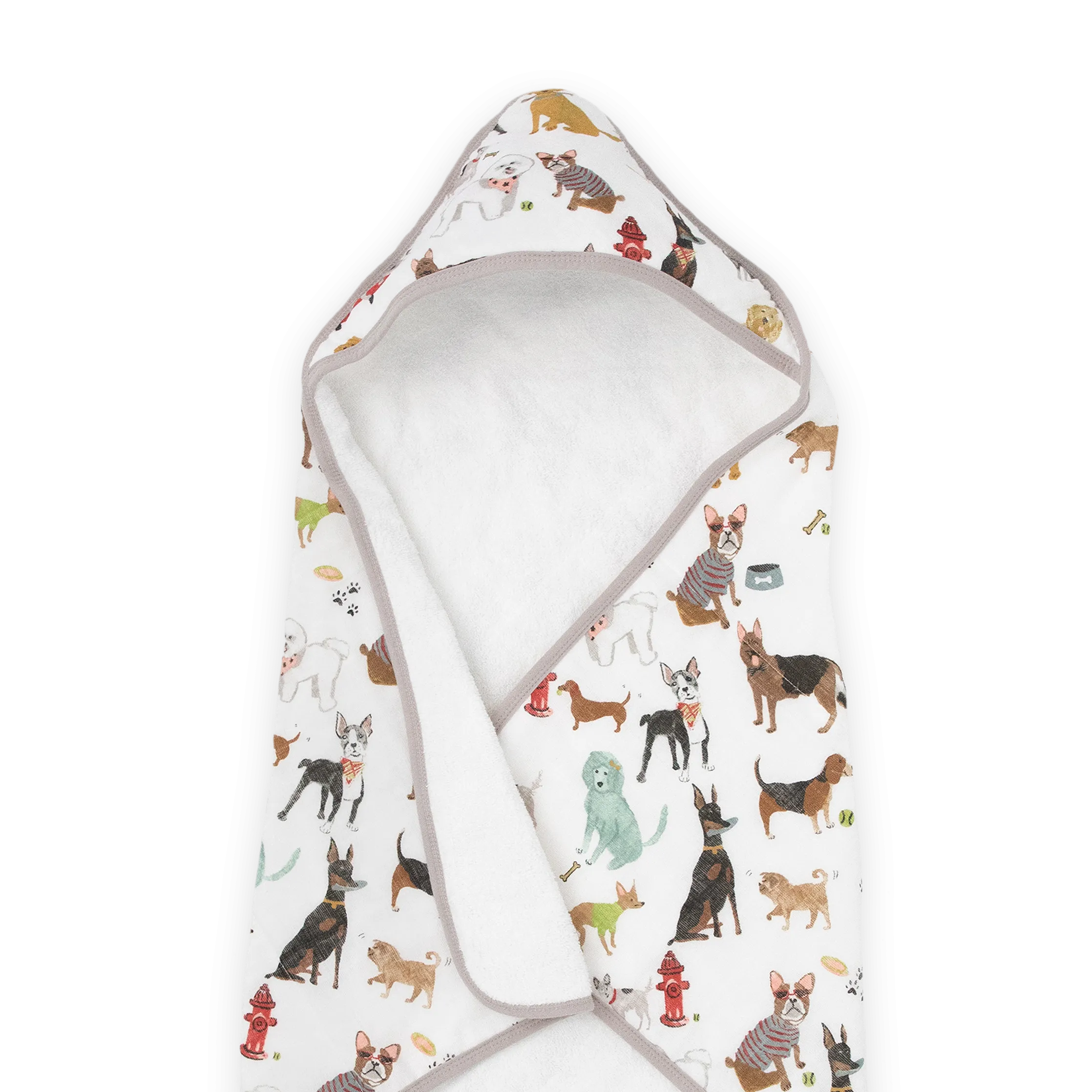 Infant Hooded Towel - Woof