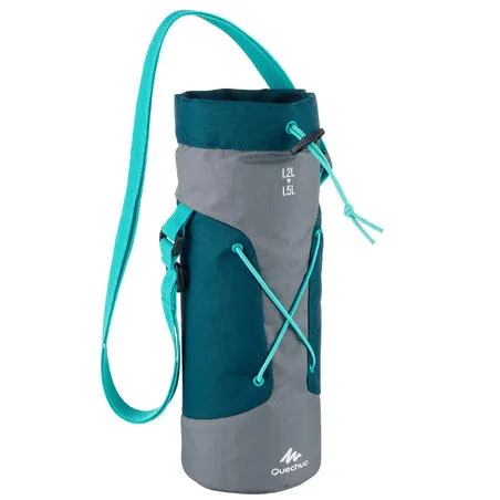 Isothermal Cover For Hiking Flasks - Grey/Blue