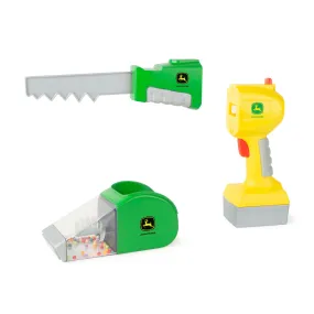 John Deere Kids 2-in-1 Power Tool with Saw and Vacuum