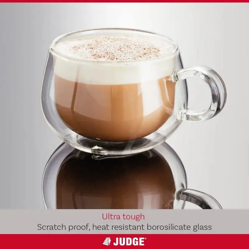 Judge Double Walled Glassware Cappuccino 2 Piece Set