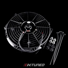 K-Tuned 12"Slim fan (w/ Install kit) - KTD-FAN-04