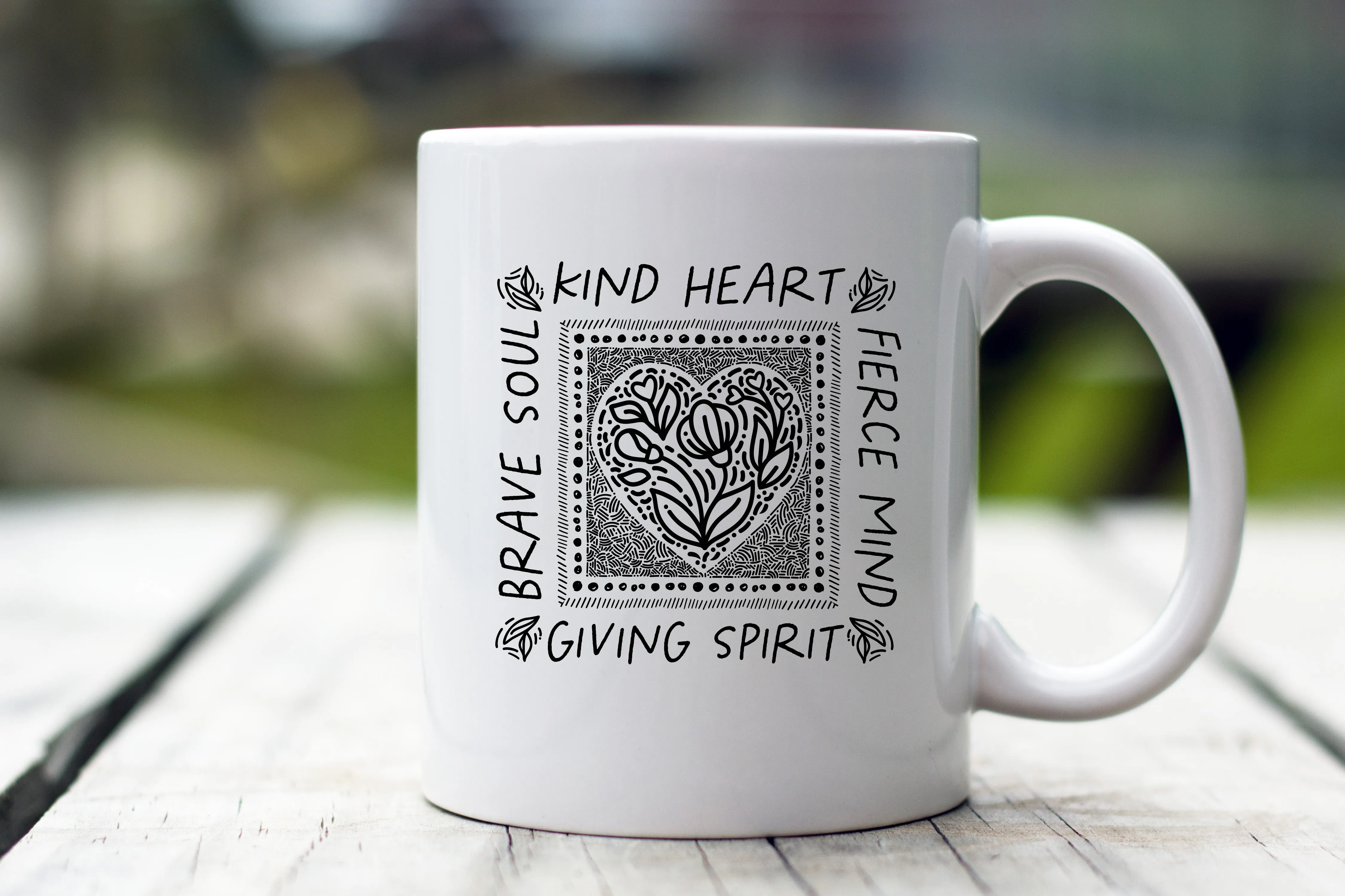 Kind Heart Coffee Mug