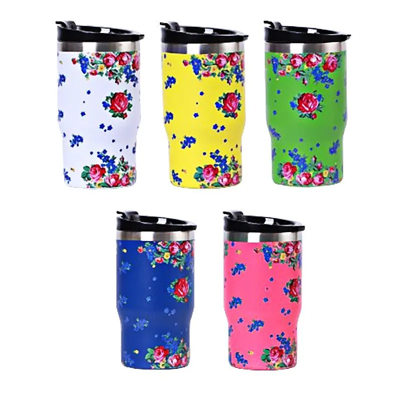 Kokum Floral Art Travel Mug - 450mL