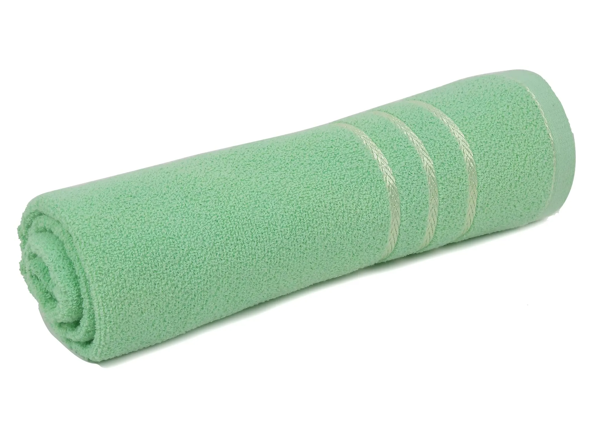 Kuber Industries Premium Design Soft Cotton Bath Towel, 30"x60"(Green), Standard (HS39KUBMART023843)