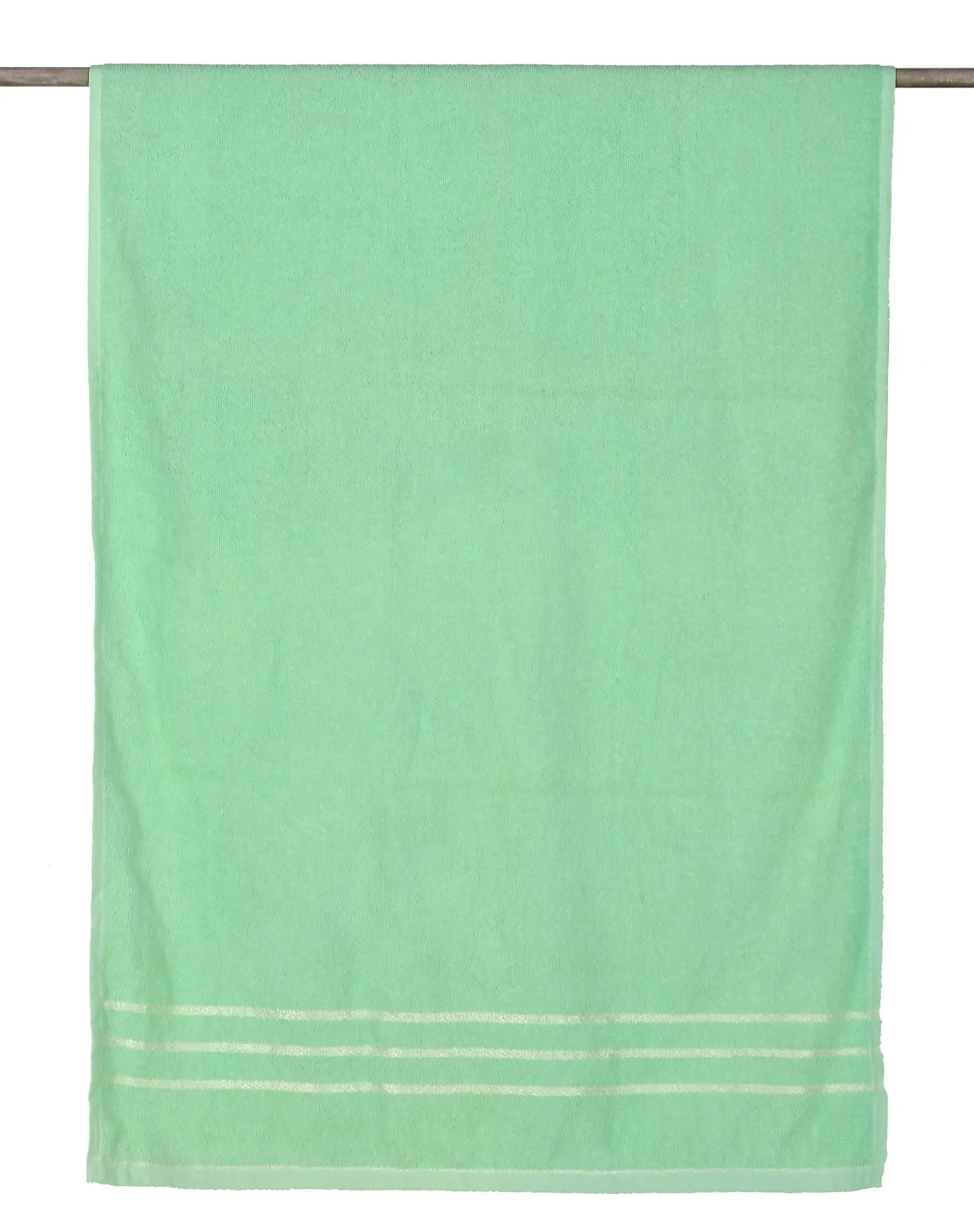 Kuber Industries Premium Design Soft Cotton Bath Towel, 30"x60"(Green), Standard (HS39KUBMART023843)