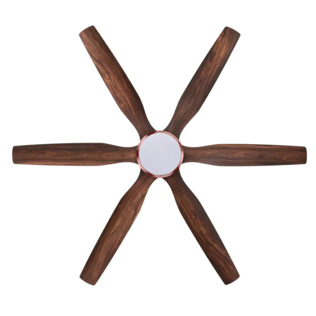 Kuhl Galaxis G6 BLDC Underlight Ceiling Fan With Remote 1400 mm Teak