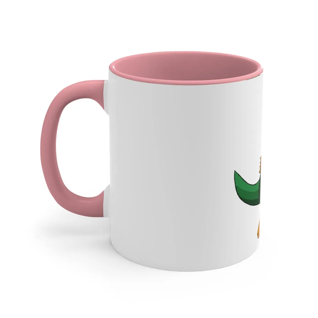 Leafasaur Accent Coffee Mug, 11oz