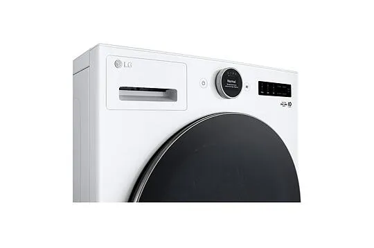 LG 4.5 cu. ft. Smart Front Load Washer with TurboWash 360 and 7.4 cu. ft. ELECTRIC Dryer with AI Sensor Dry and TurboSteam