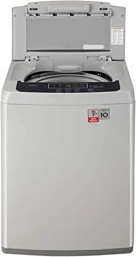 LG 6.5 Kg Inverter Fully-Automatic Top Loading Washing Machine (T7585NDDLGA, Middle Free Silver)