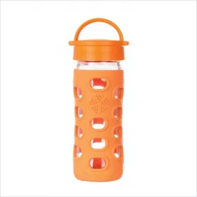 Lifefactory 12oz Classic Cap Glass Bottle in Orange