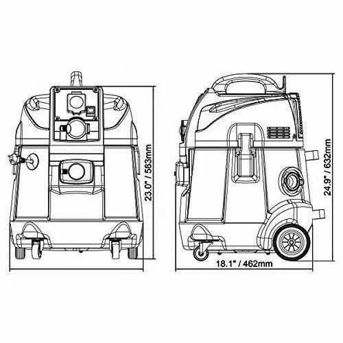 Matala Power Cyclone Pond Vacuum