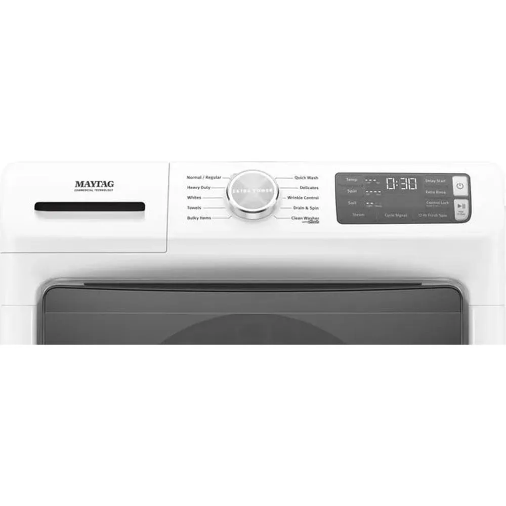 Maytag 4.5-cu ft Stackable Steam Cycle Front-Load Washer MHW5630HW