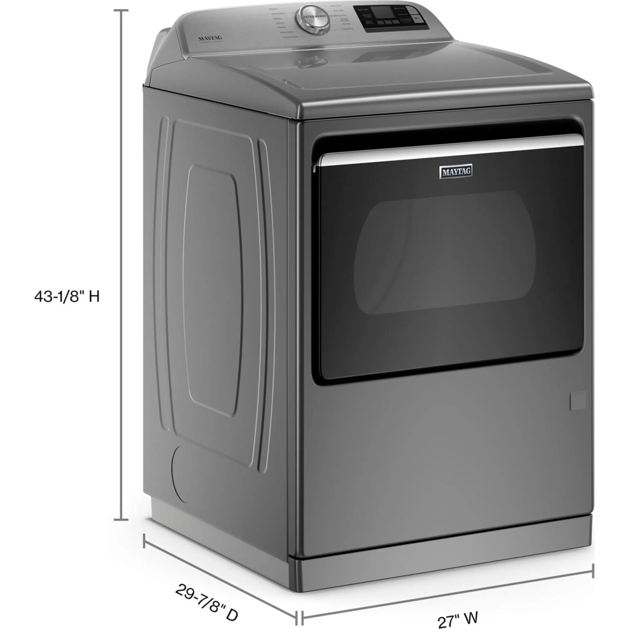 Maytag Gas Dryer (MGD7230HC) - Metallic Slate