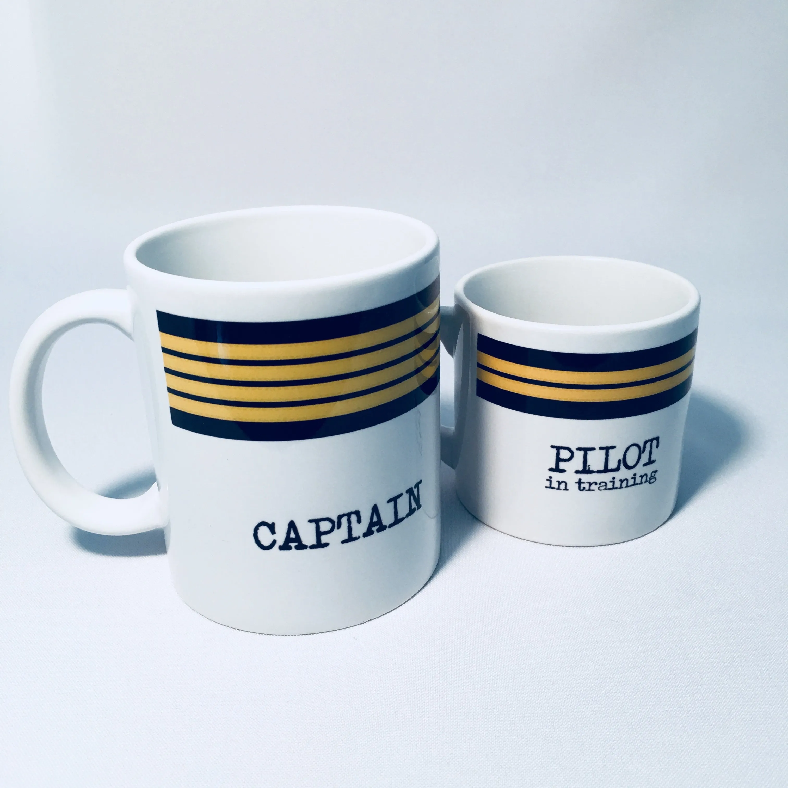 Me & My Pilot / Captain Mug Set