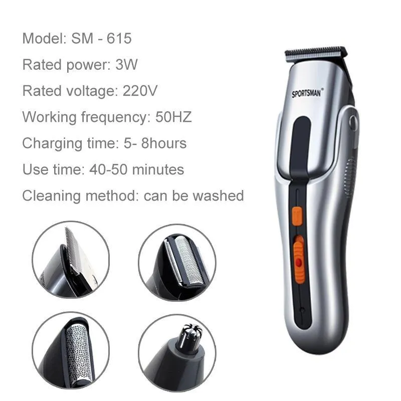 Men Rechargeable Hair Shaver,Health & Personal Care