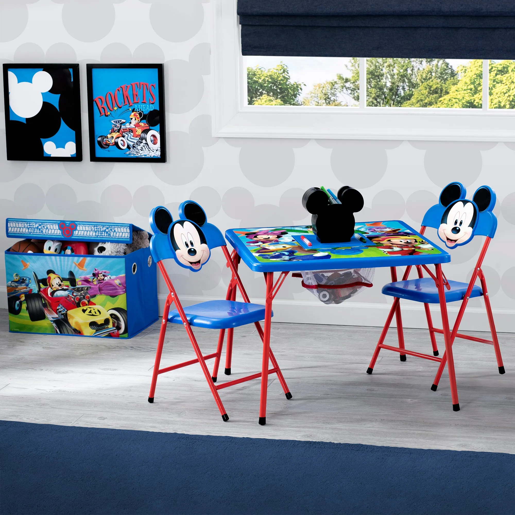 Mickey Mouse 4-Piece Kids Furniture Set