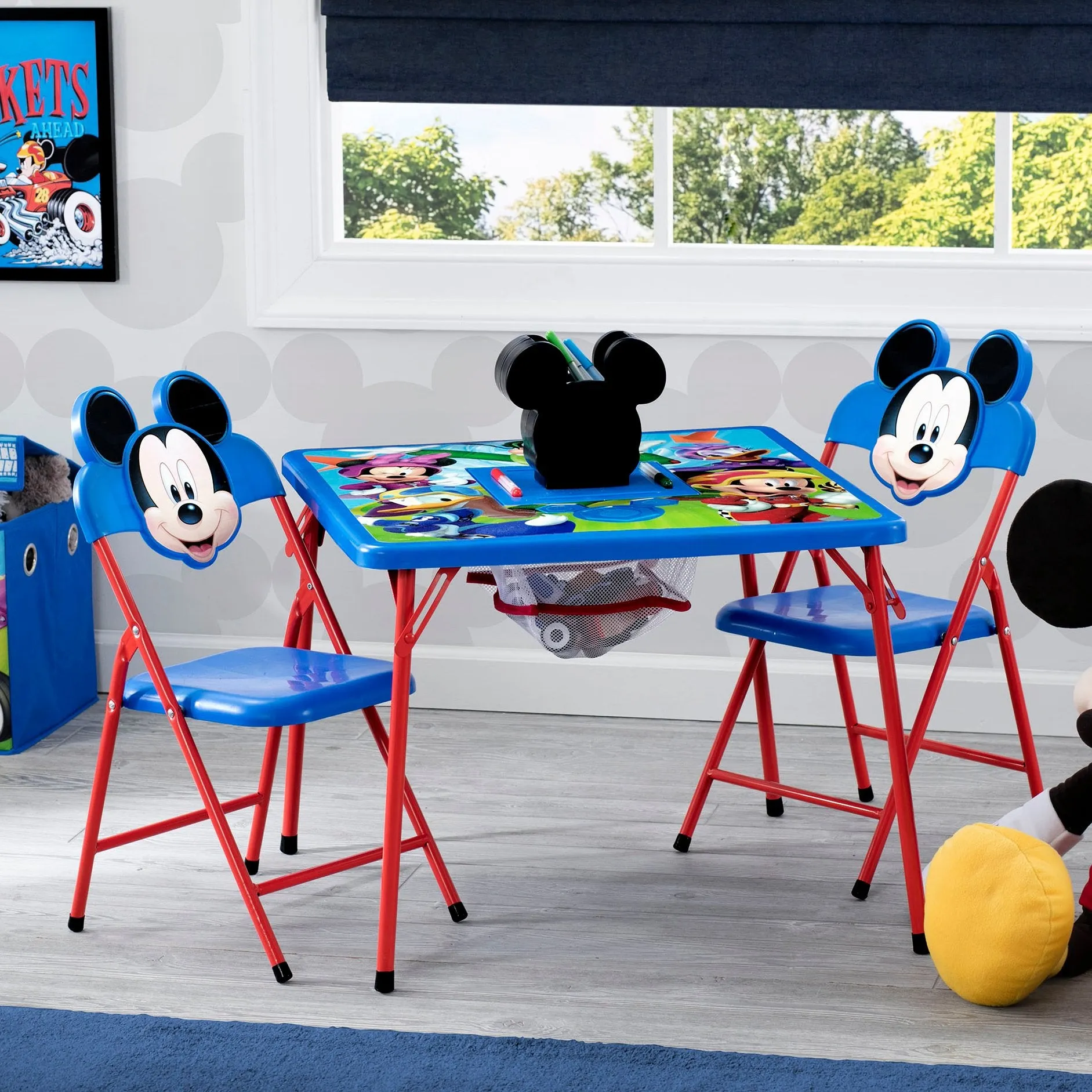 Mickey Mouse 4-Piece Kids Furniture Set