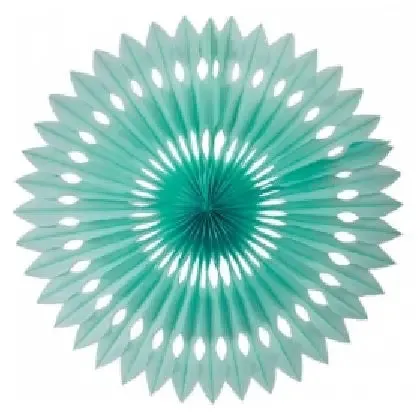 Mint Green Hanging Fan 24cm