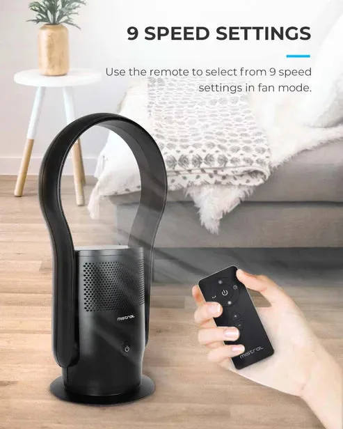 Mistral Blade Free Fan with Air Purifier