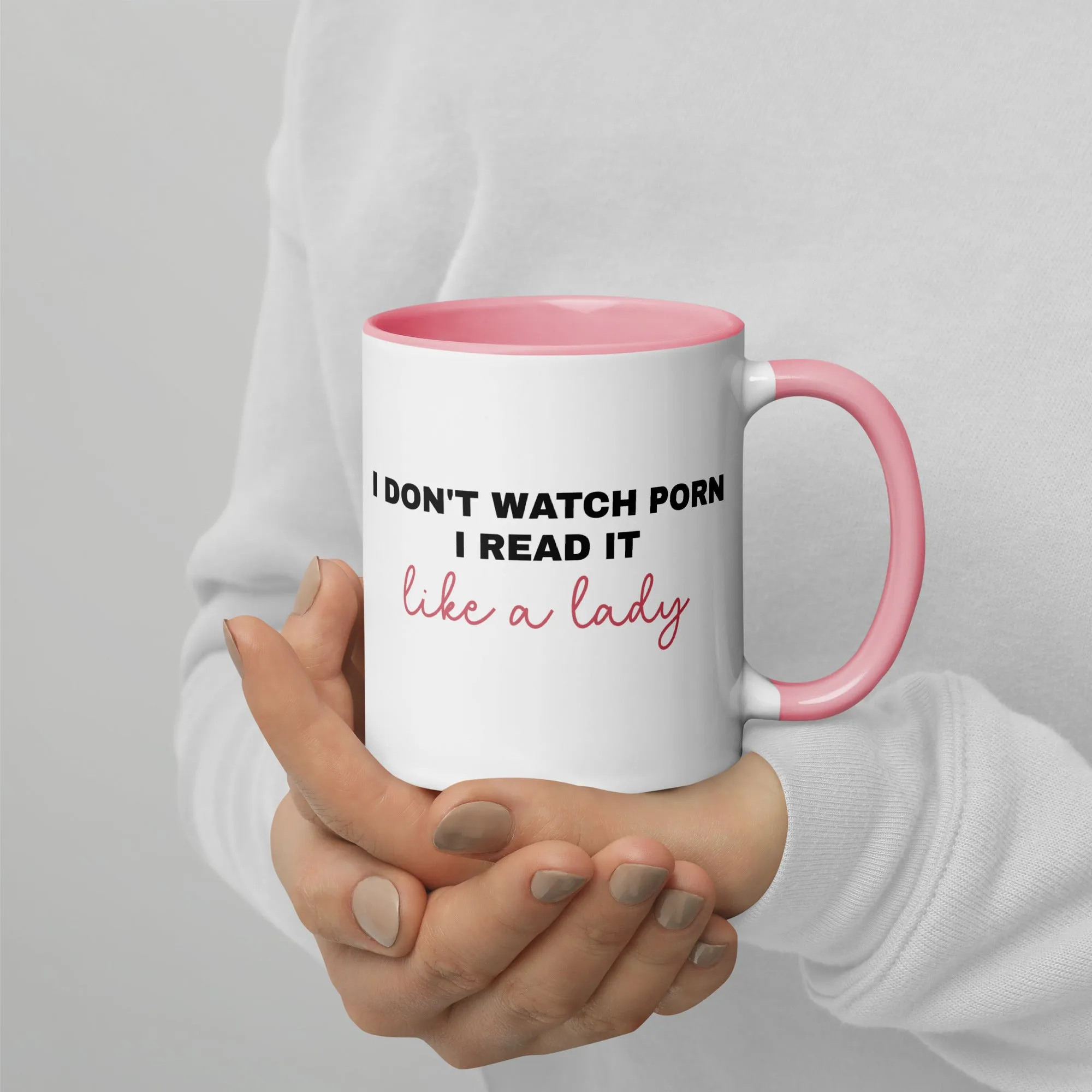 Mug with Color Inside: Like a Lady