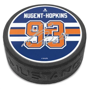 Mustang NHL Edmonton Oilers Ryan Nugent-Hopkins Puck