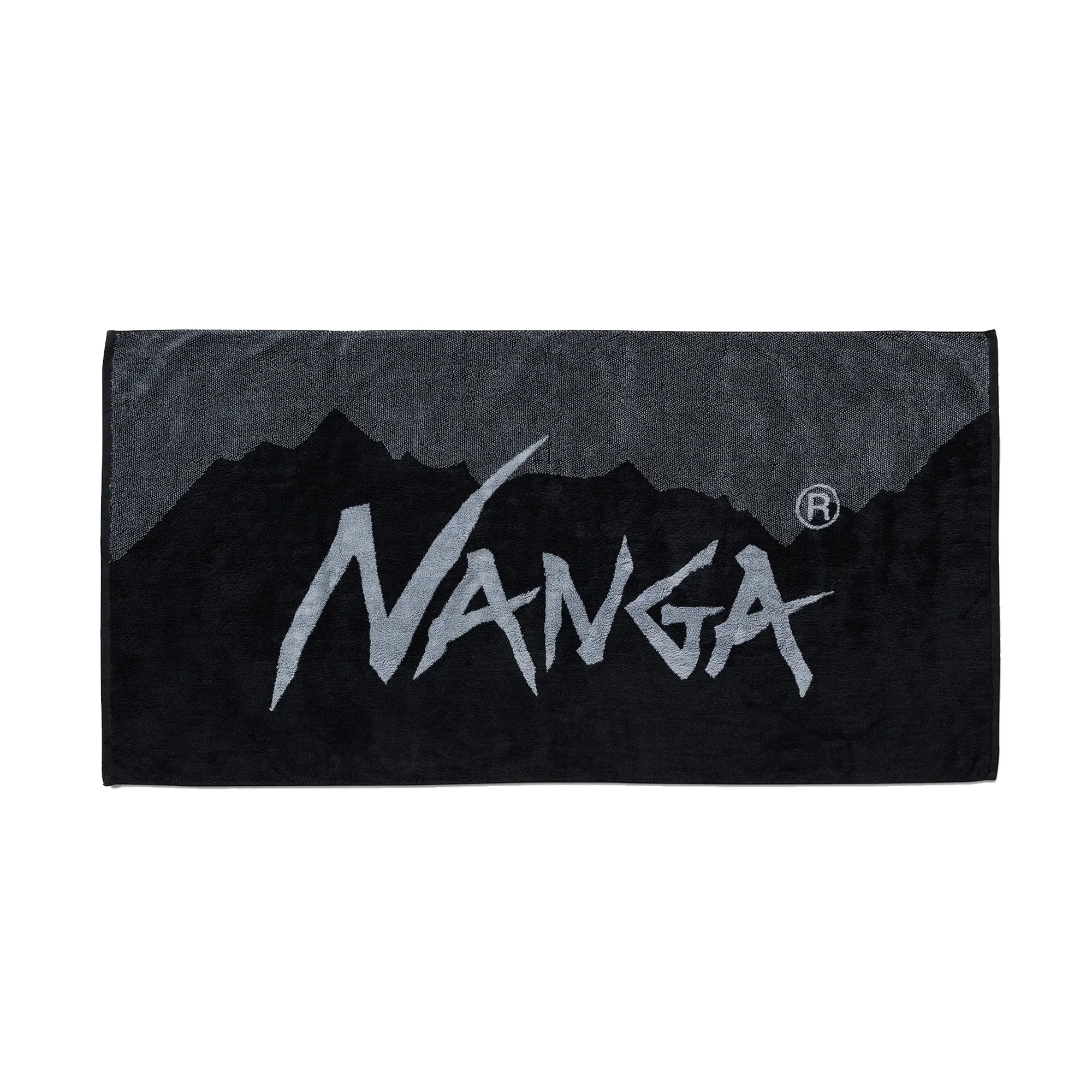 Nanga Logo Bath Towel M.Grey