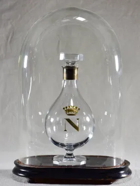 Napoleon III carafe in a glass dome