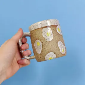 NEW! 16oz Fried Egg Mug by Osso Ceramics