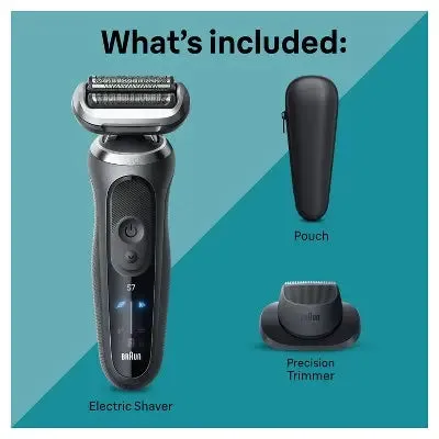 New - Braun Series 7-7120s Rechargeable Wet & Dry Electric Shaver