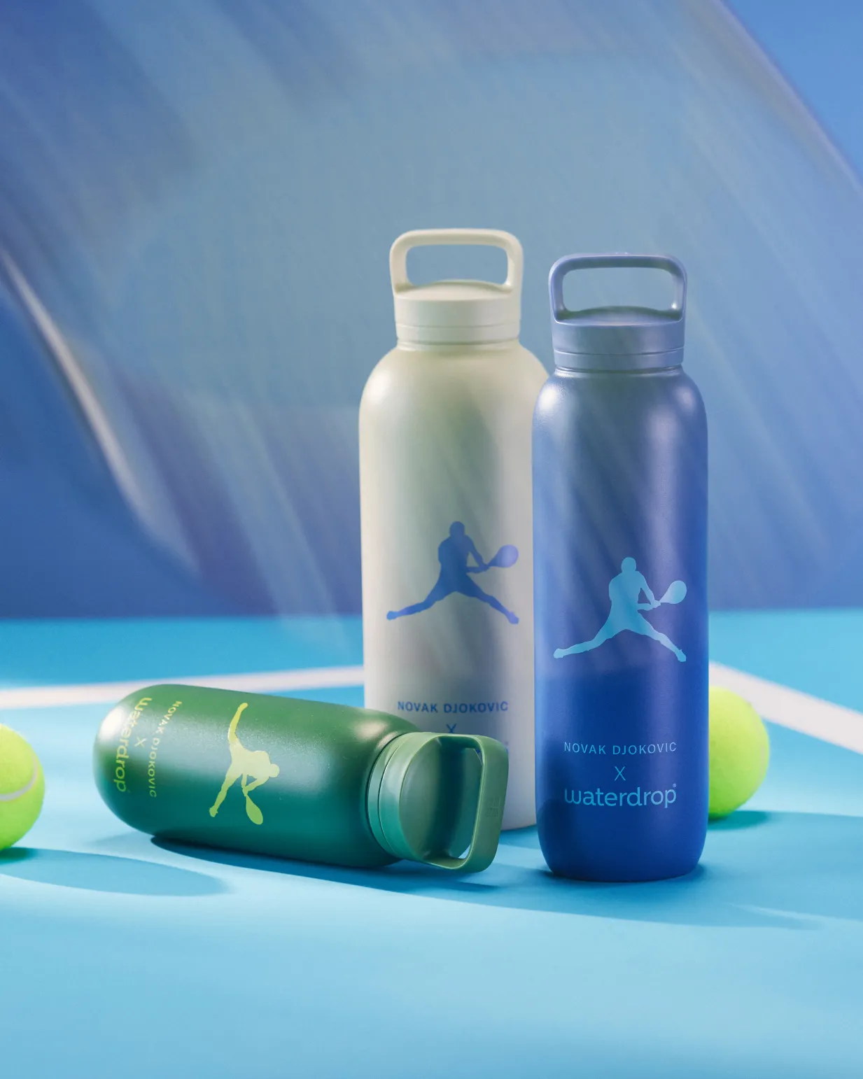 Novak Djokovic Bottle Set