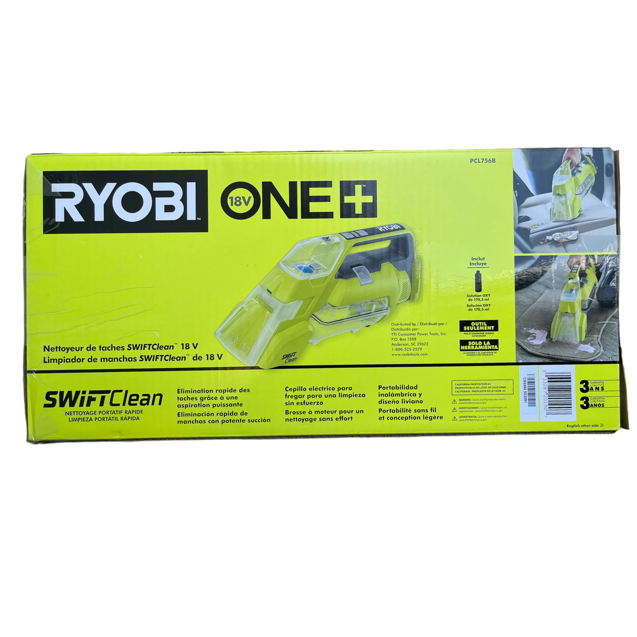 ONE  18-Volt Cordless SWIFTClean Spot Cleaner (Tool Only)