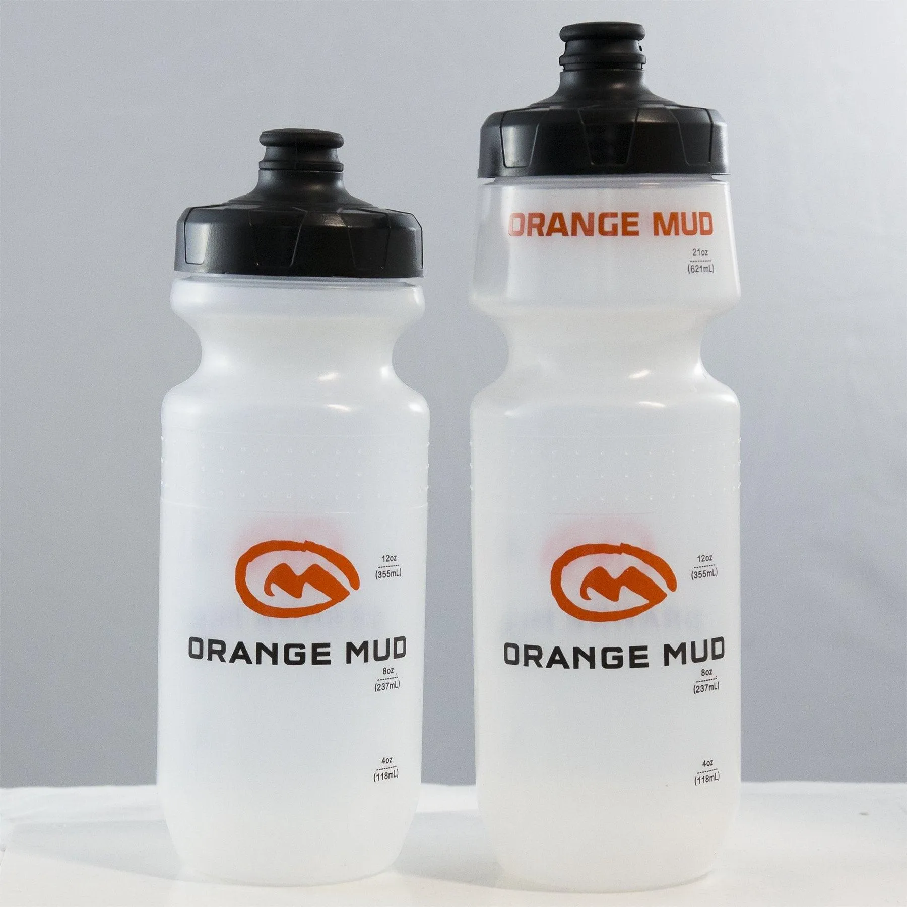 Orange Mud Running Water Bottle