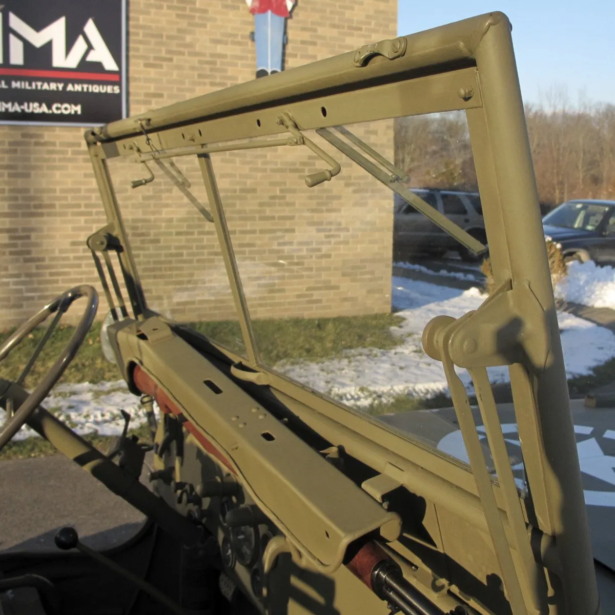 Original U.S. WWII 1943 Ford GPW Jeep with M2 Browning .50 Caliber and Accessories- Fully Restored