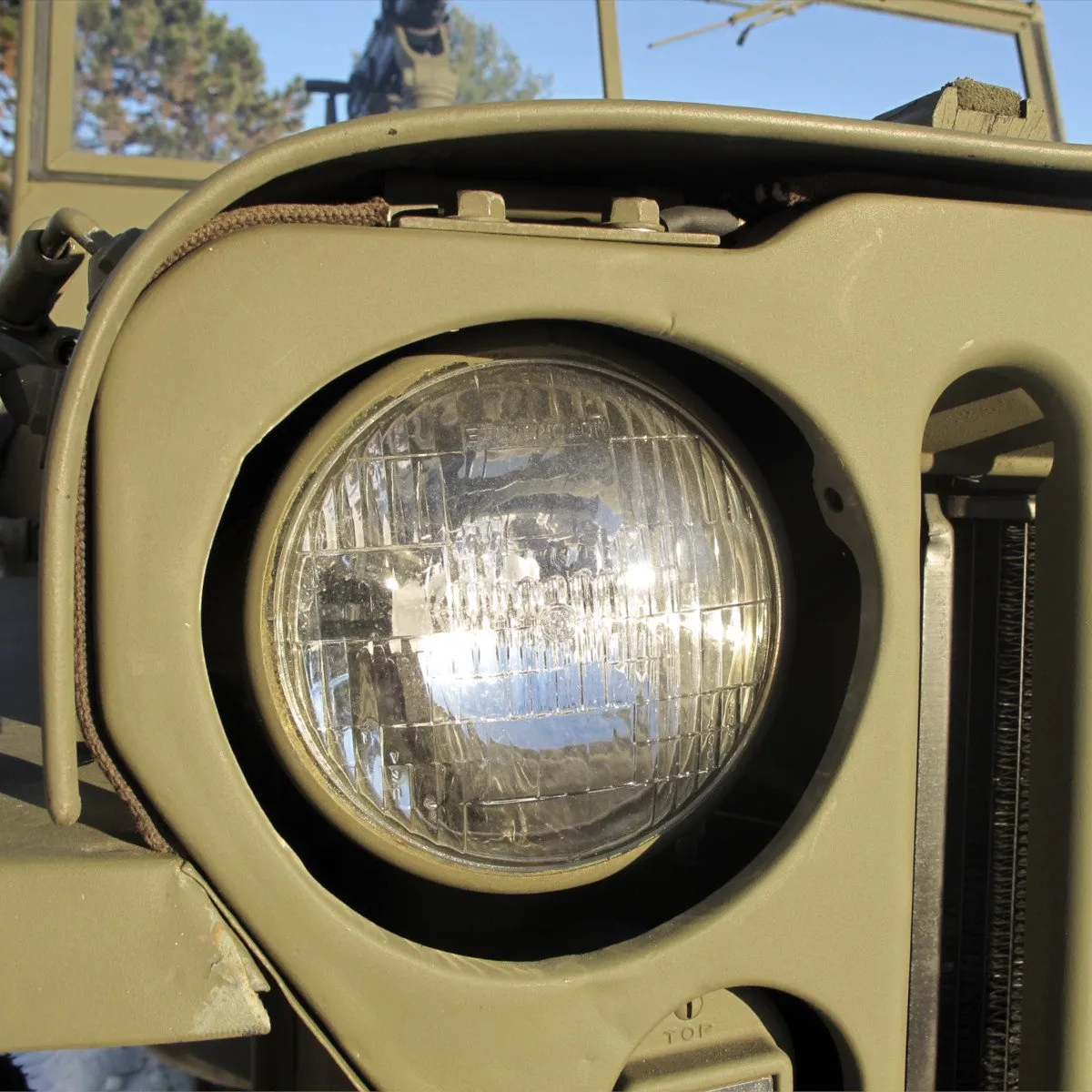 Original U.S. WWII 1943 Ford GPW Jeep with M2 Browning .50 Caliber and Accessories- Fully Restored