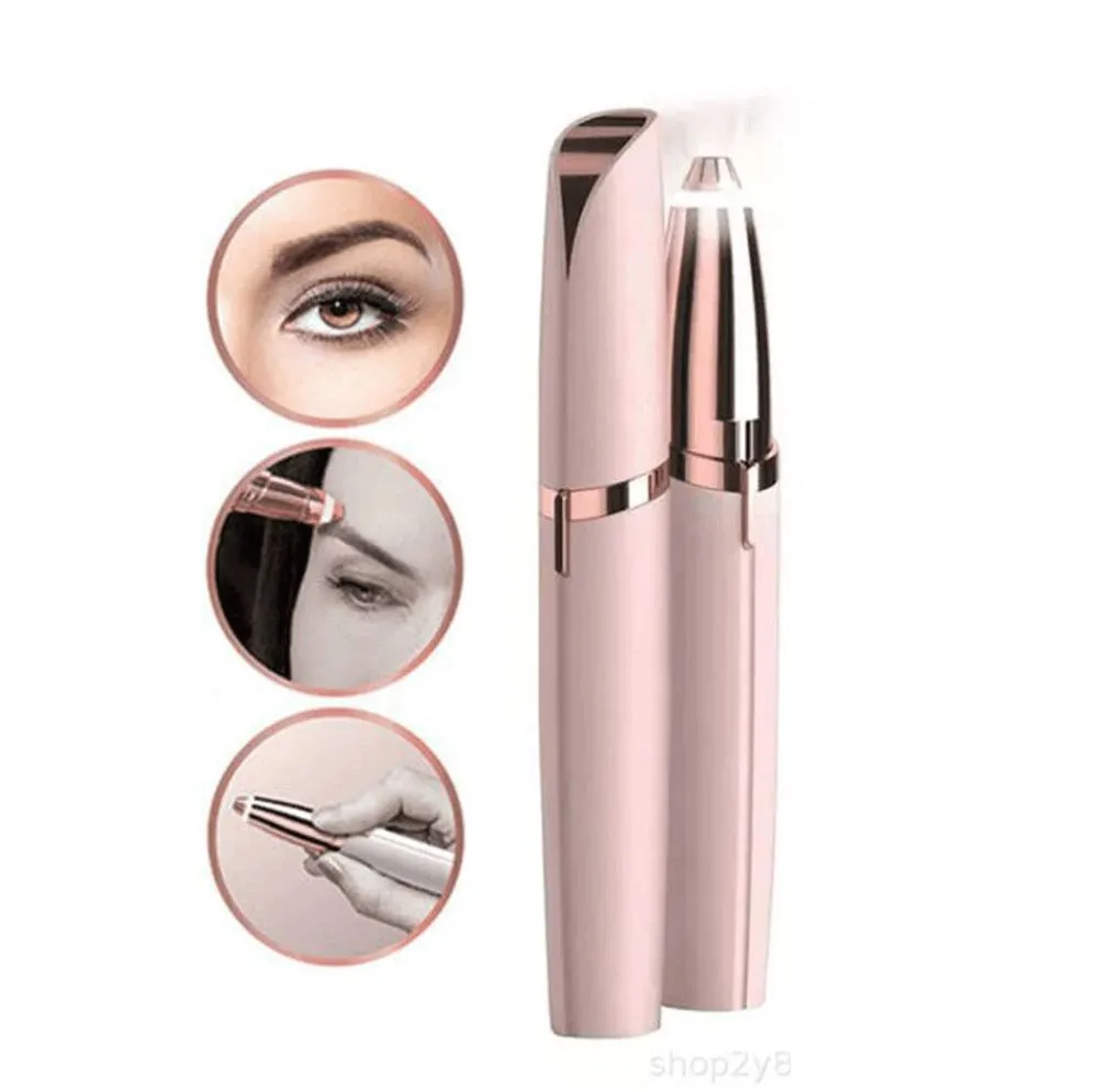 Painless eyebrow shaver for perfect brows