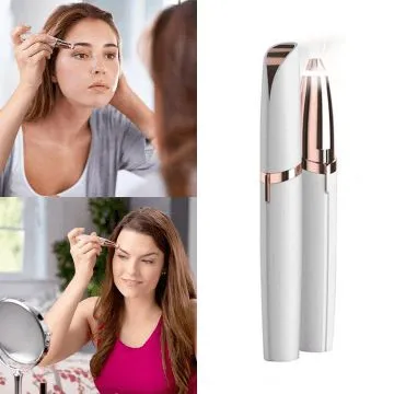 Painless eyebrow shaver for perfect brows