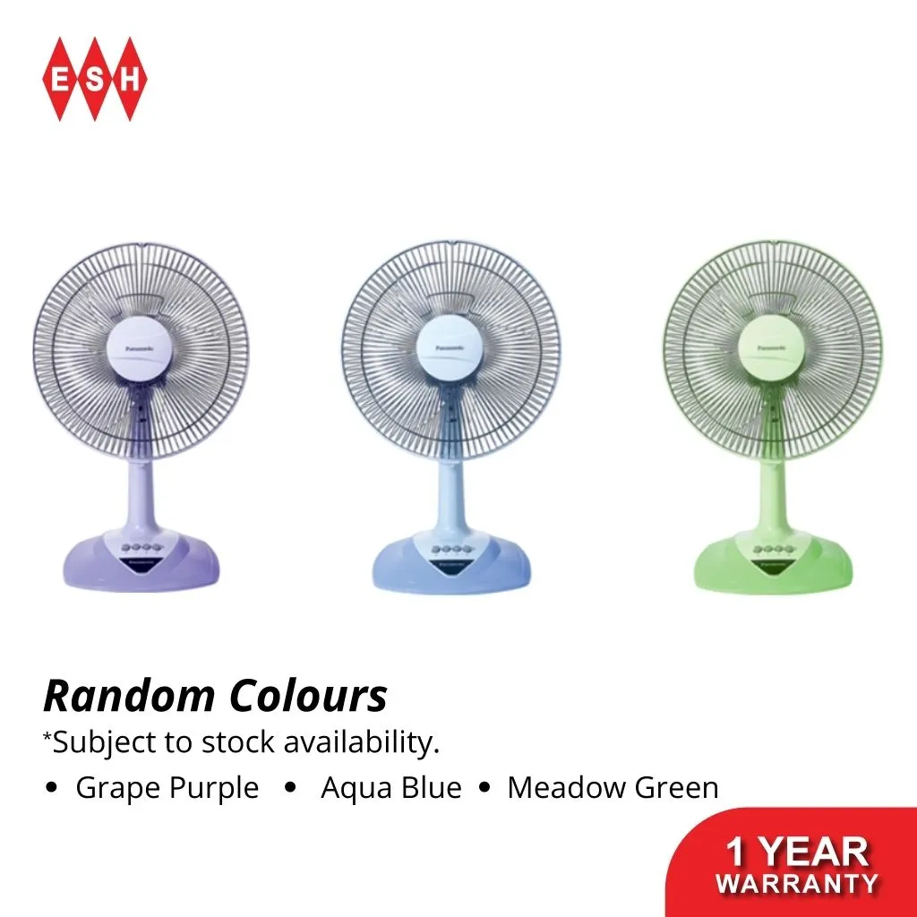 Panasonic F-MN304 30cm/12" Table Fan (Random Colours)