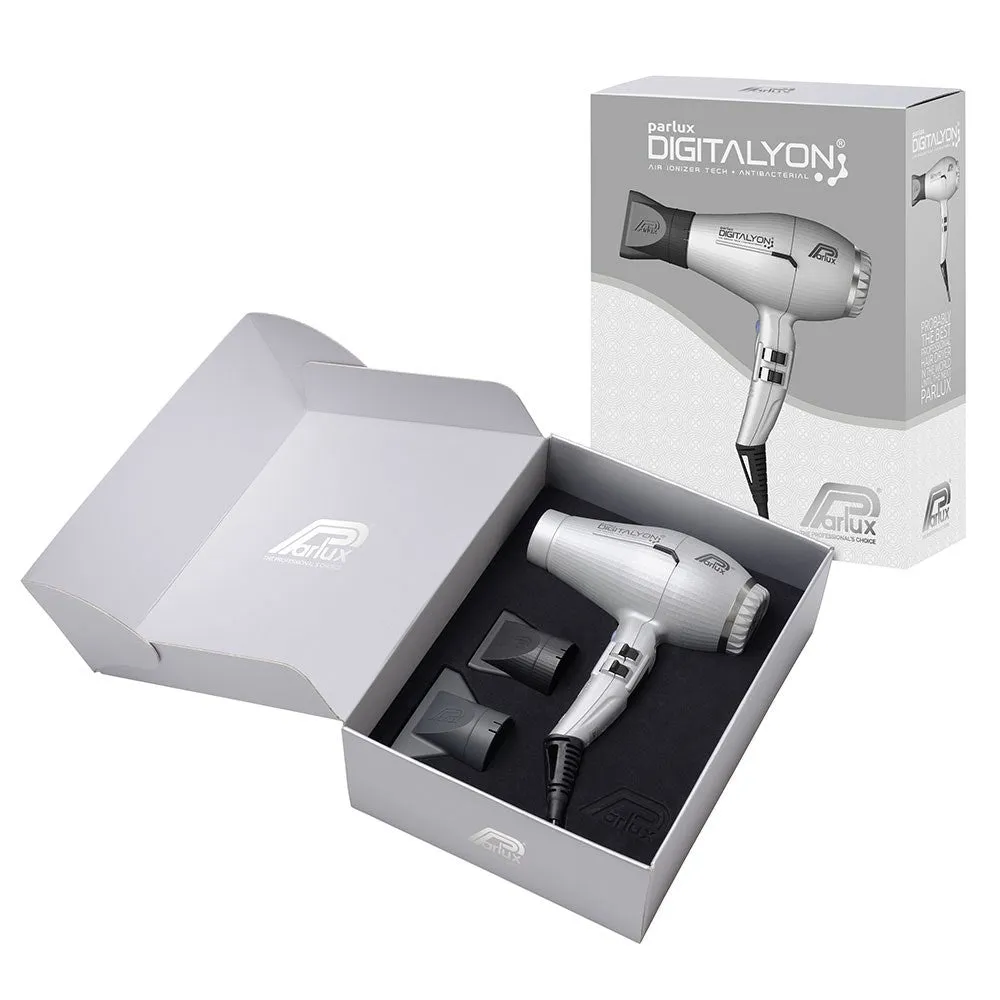 Parlux DigitAlyon Hair Dryer - Silver