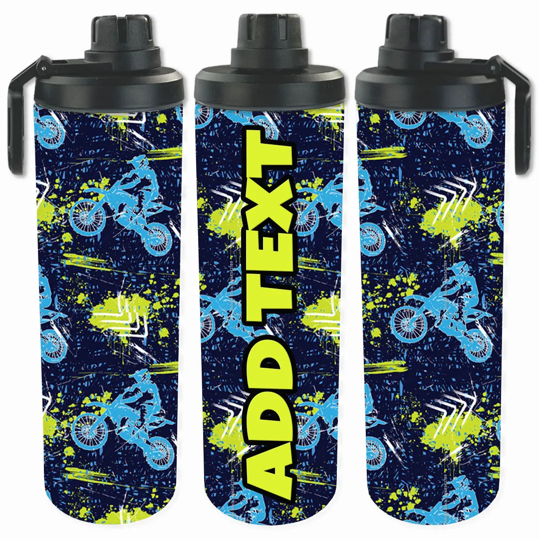 Personalized Backpacks, Lunch Bags, Duffel Bags, or Water Bottles with Full-Color - Motocross