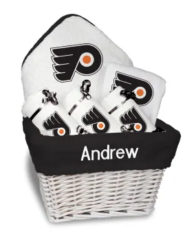 Personalized Philadelphia Flyers Medium Basket - 6 Items