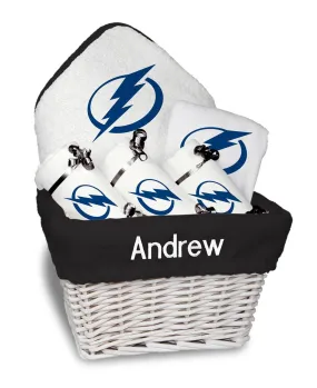 Personalized Tampa Bay Lightning Medium Basket - 6 Items