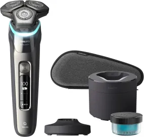 Philips Home Shaver Series 9000 S9987/55 Wet & Dry Electric Shaver with Quick Clean Pod