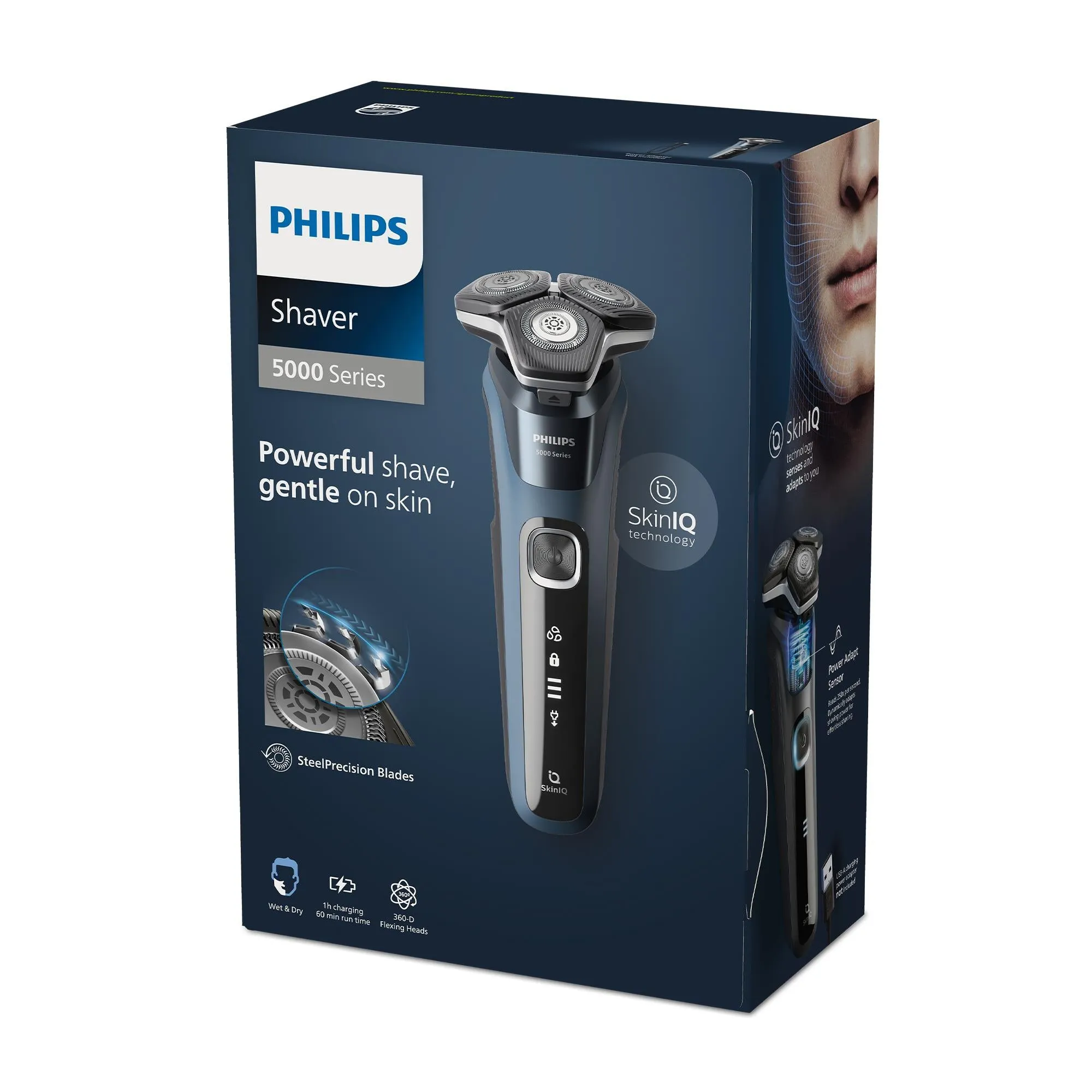 Philips Shaver Series 5000 SkinIQ Wet & Dry Electric Shaver