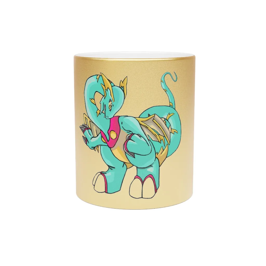 Plumrikamos Metallic Mug (Silver / Gold)