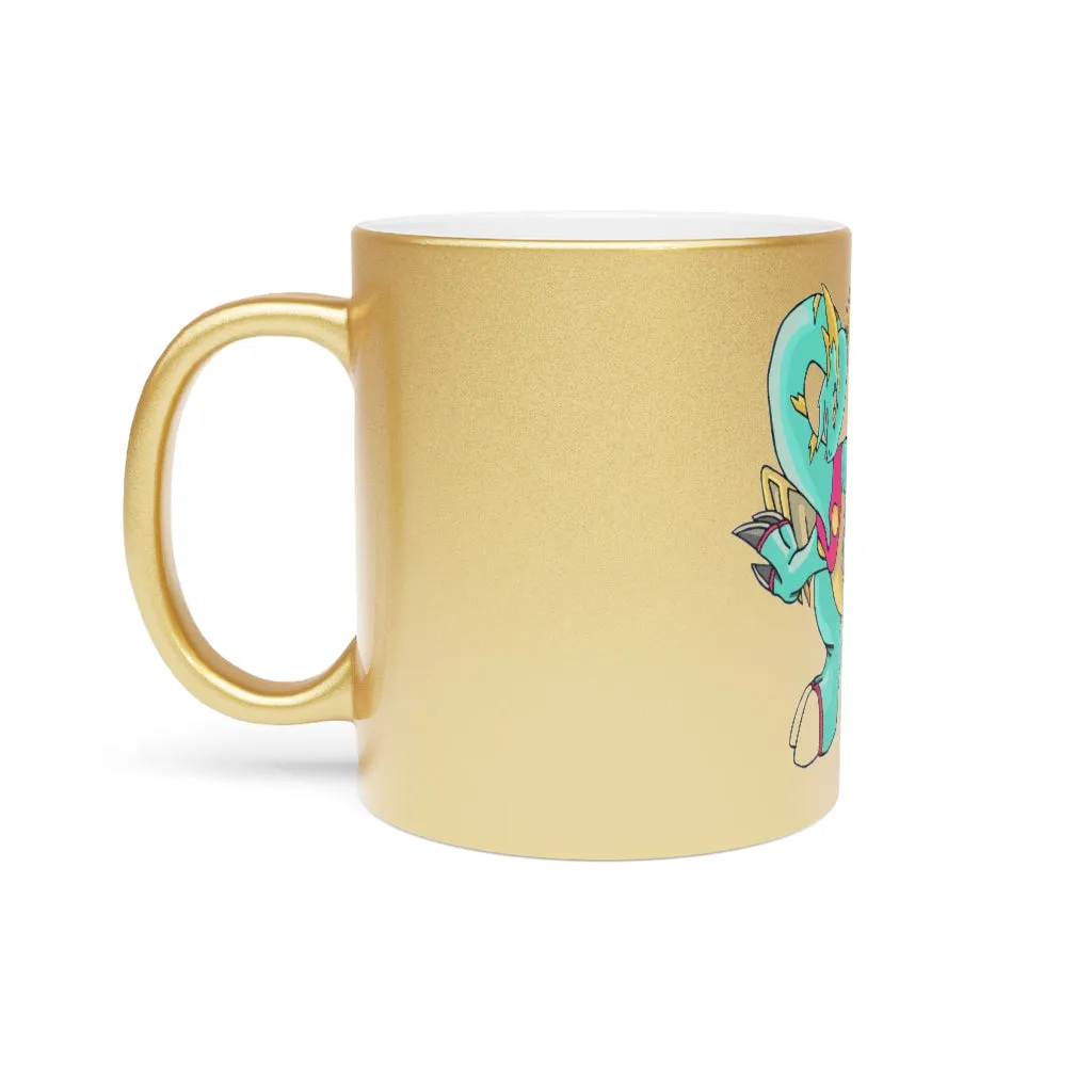 Plumrikamos Metallic Mug (Silver / Gold)