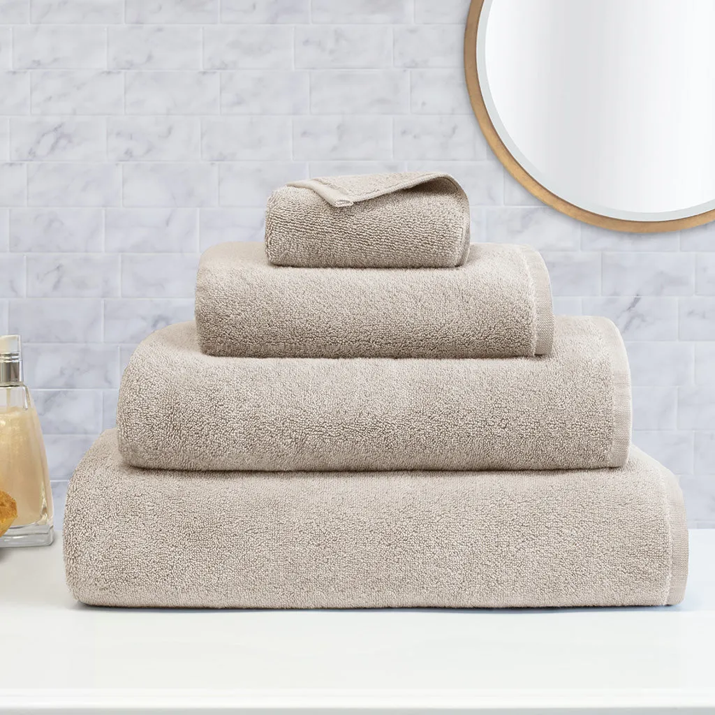 Plush Light Beige Towel Resort Bundle (4 Wash   4 Hand   4 Bath Towels   2 Bath Sheets)